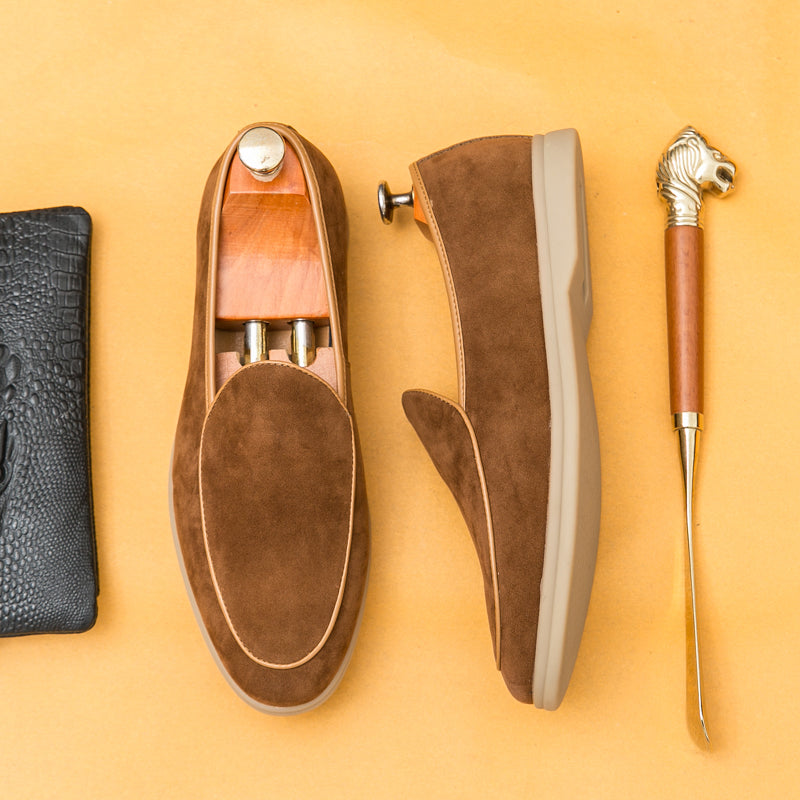 Vallare Lederen Loafers