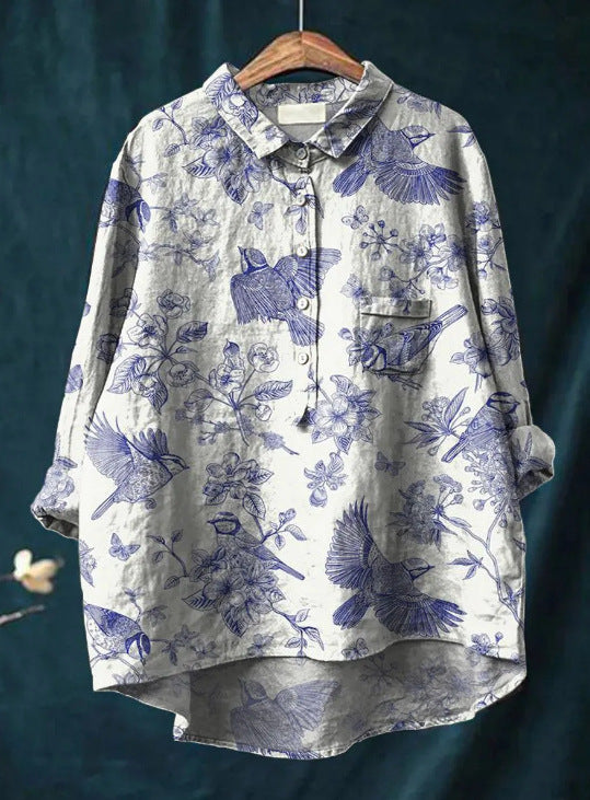 Nicole - Casual Bloemenblouse