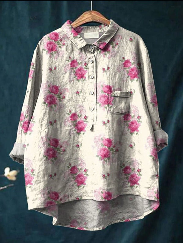 Nicole - Casual Bloemenblouse