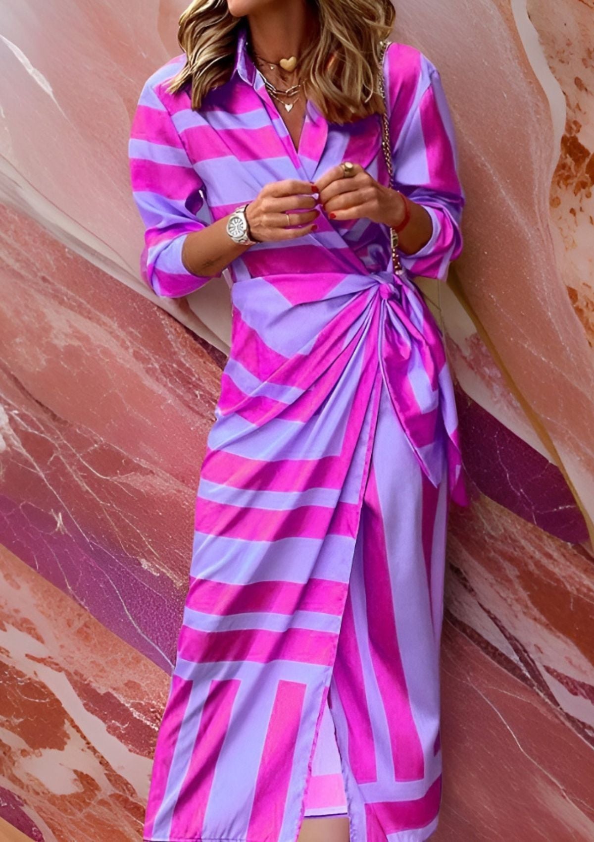 Ruth - Elegante Wikkeljurk