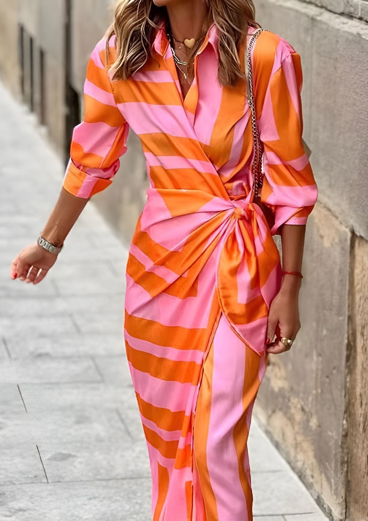 Ruth - Elegante Wikkeljurk