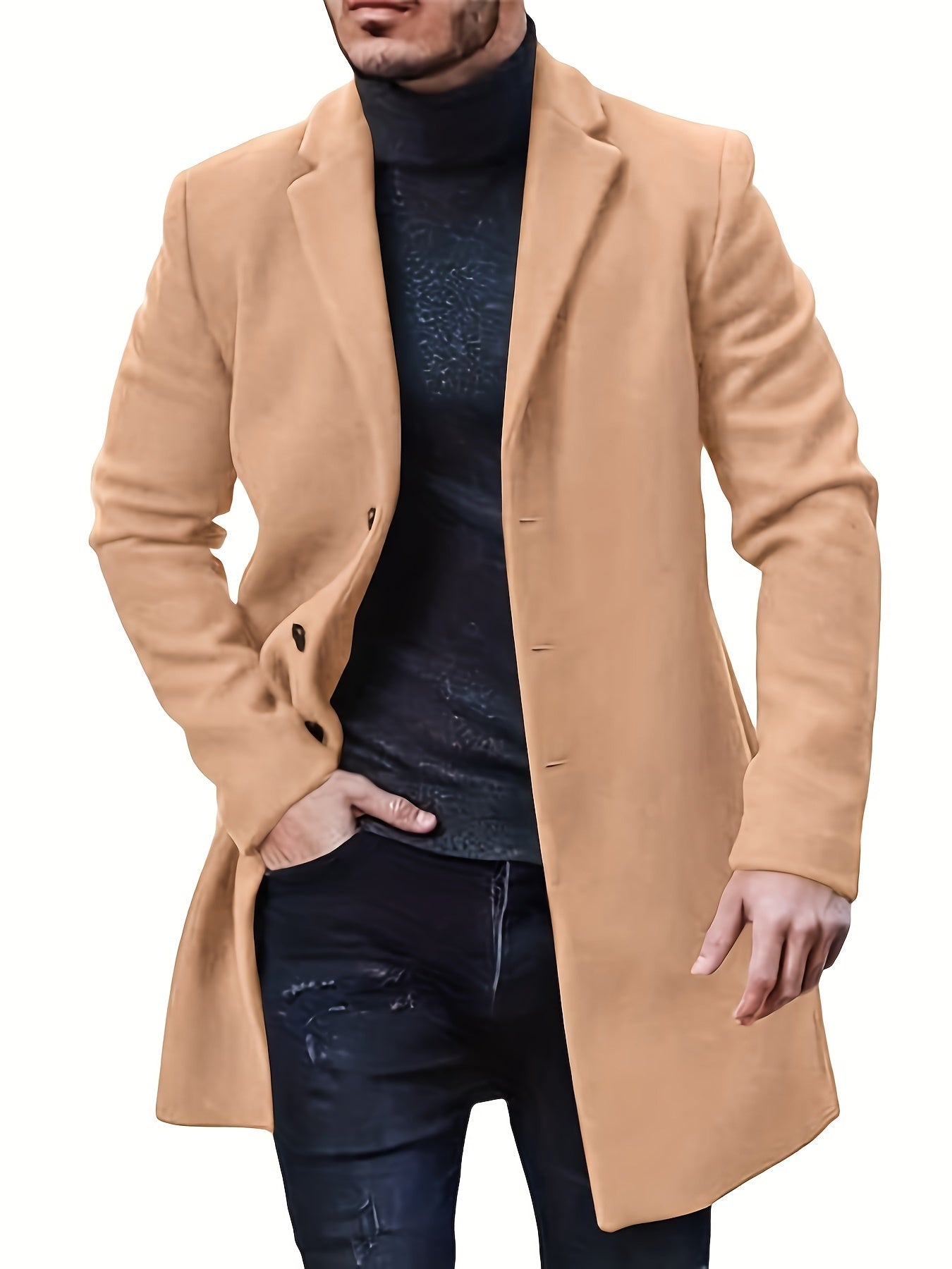 Daan - Warme Elegante Trenchcoat voor Heren