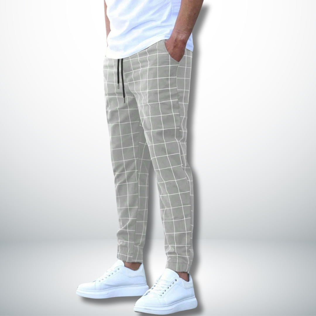 Vellutino™ | Pantalone comodo con design a quadri