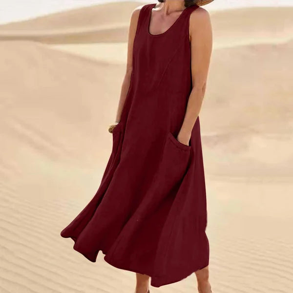 kina - Comfortabelen Lange Jurk