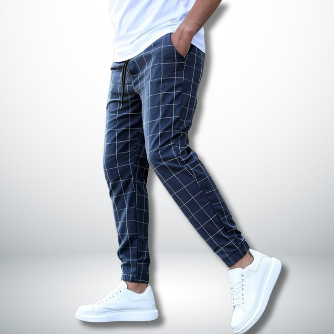 Vellutino™ | Pantalone comodo con design a quadri
