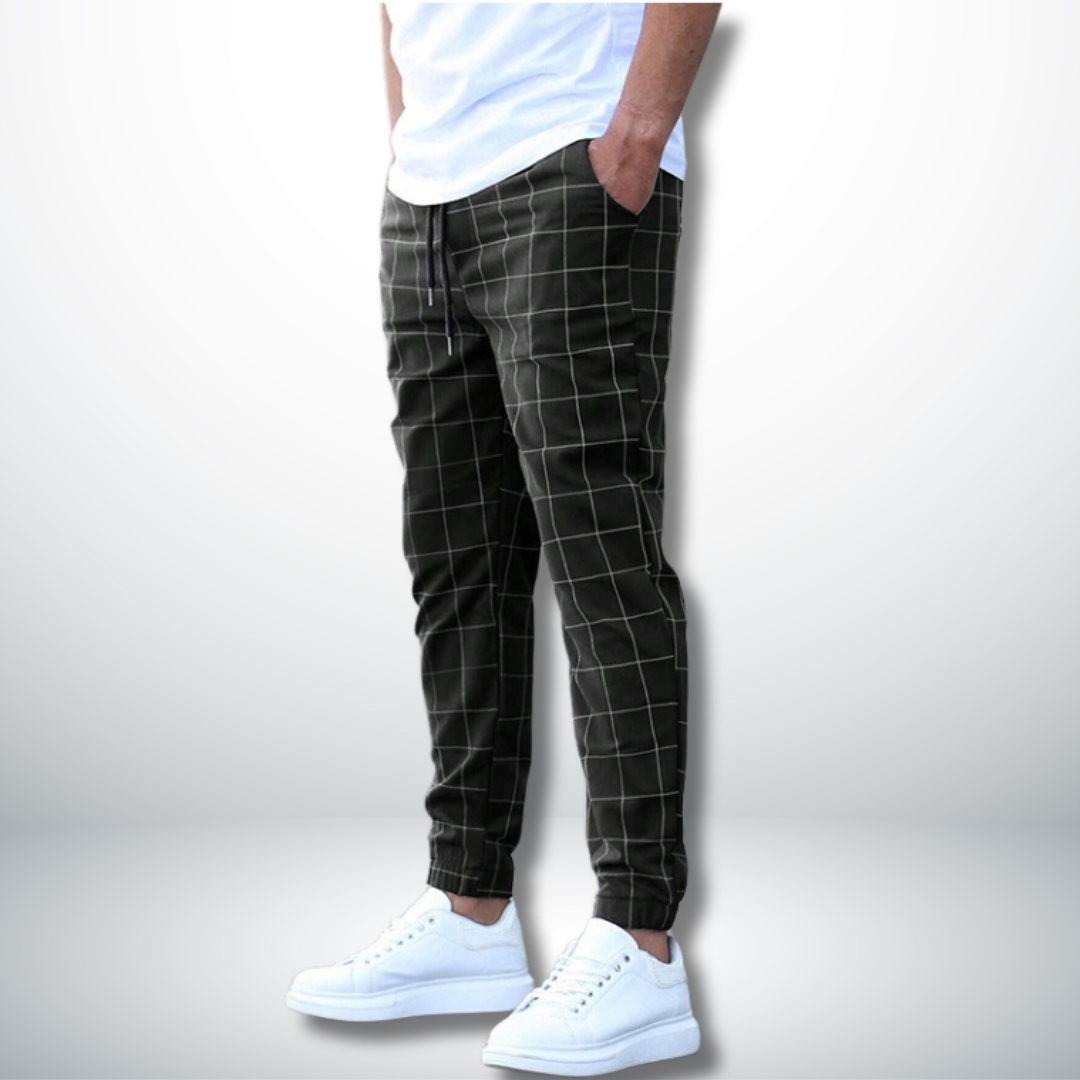 Vellutino™ | Pantalone comodo con design a quadri