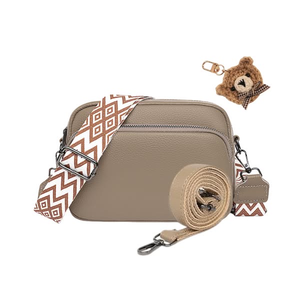 Practical Genuine Leather Crossbody Bag – Phone Pocket 3