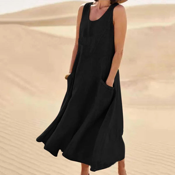kina - Comfortabelen Lange Jurk