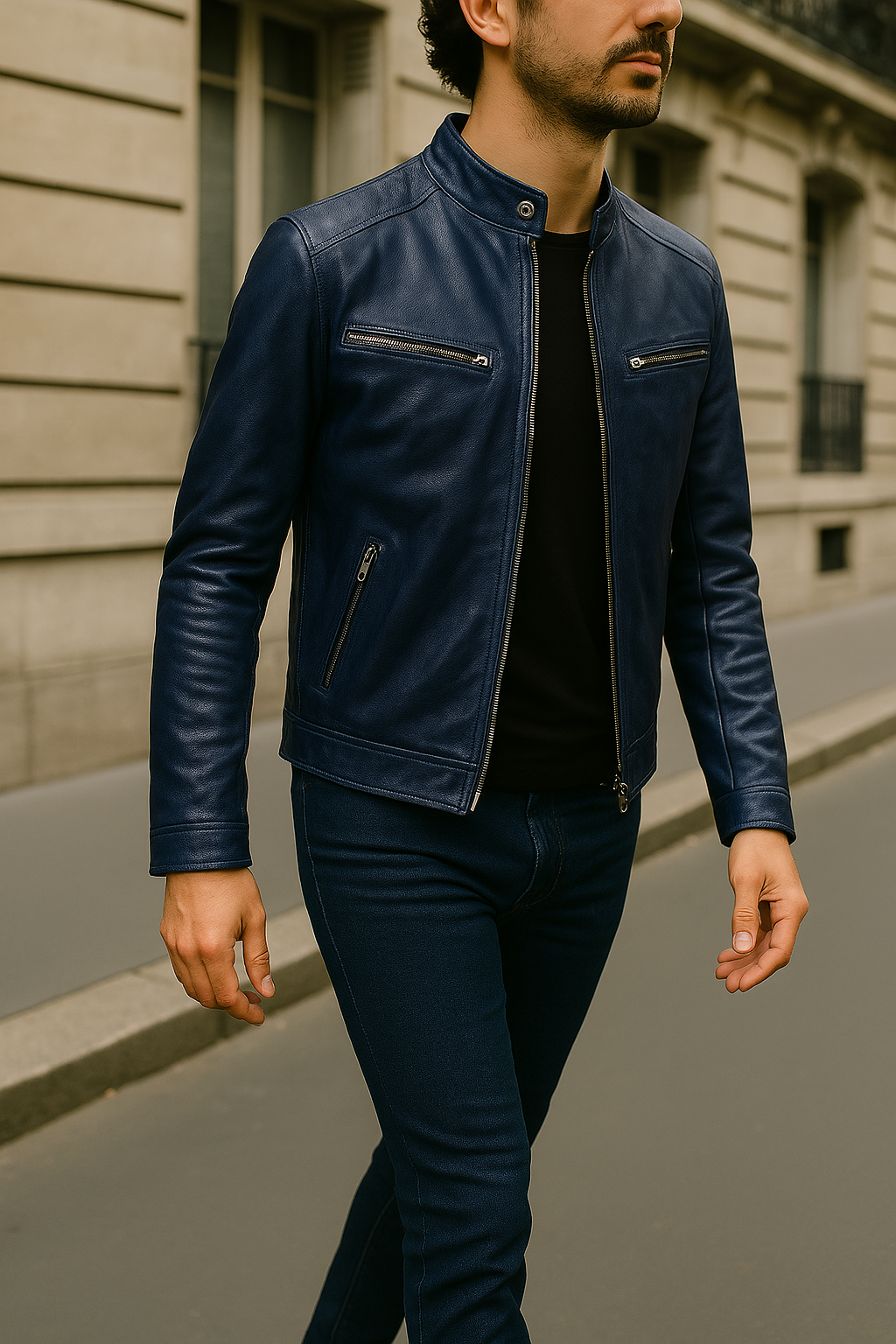 Térence | Comfortable Leather-Look Blouson