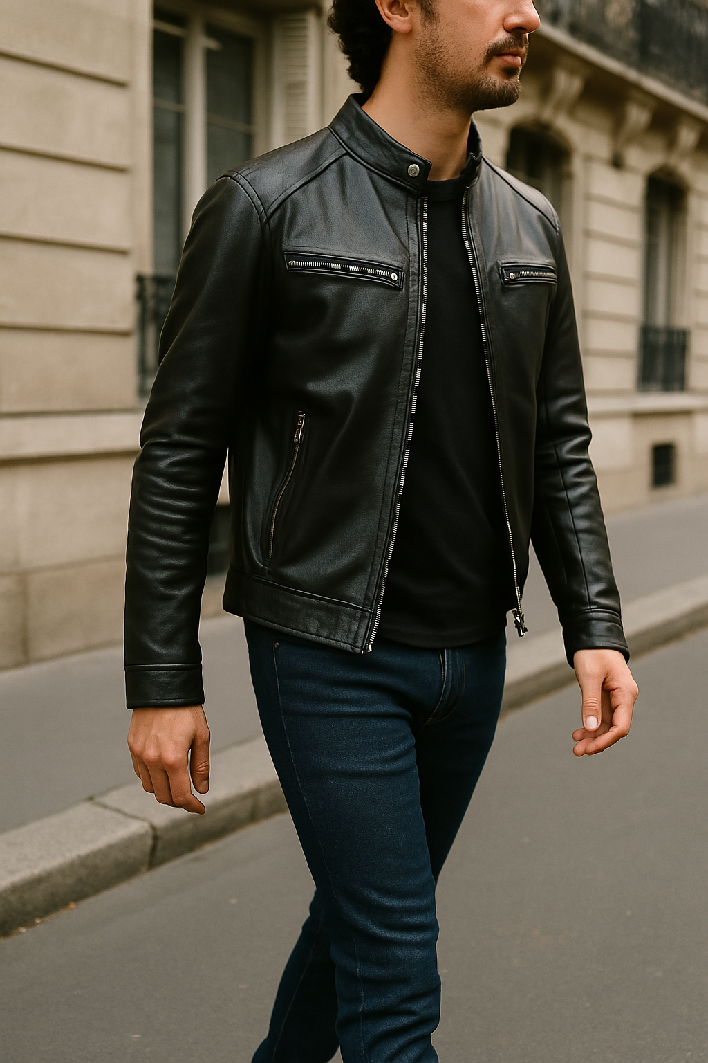 Térence | Comfortable Leather-Look Blouson