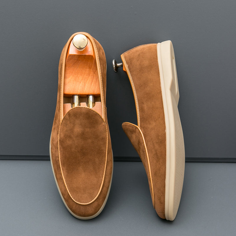 Vallare Lederen Loafers
