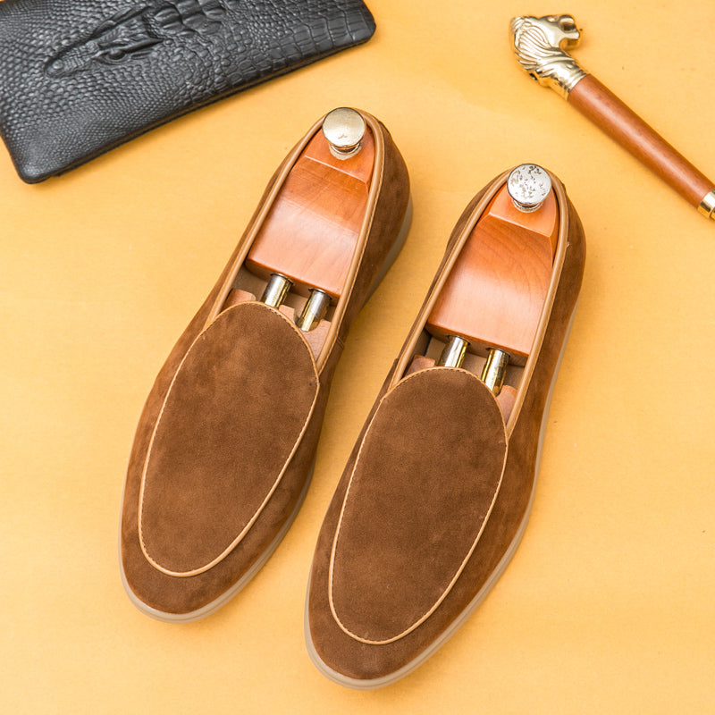 Vallare Lederen Loafers