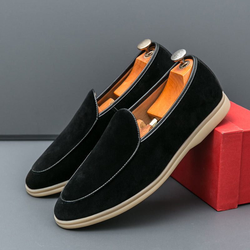Vallare Lederen Loafers