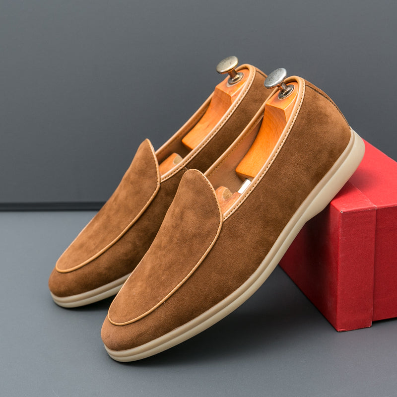 Vallare Lederen Loafers