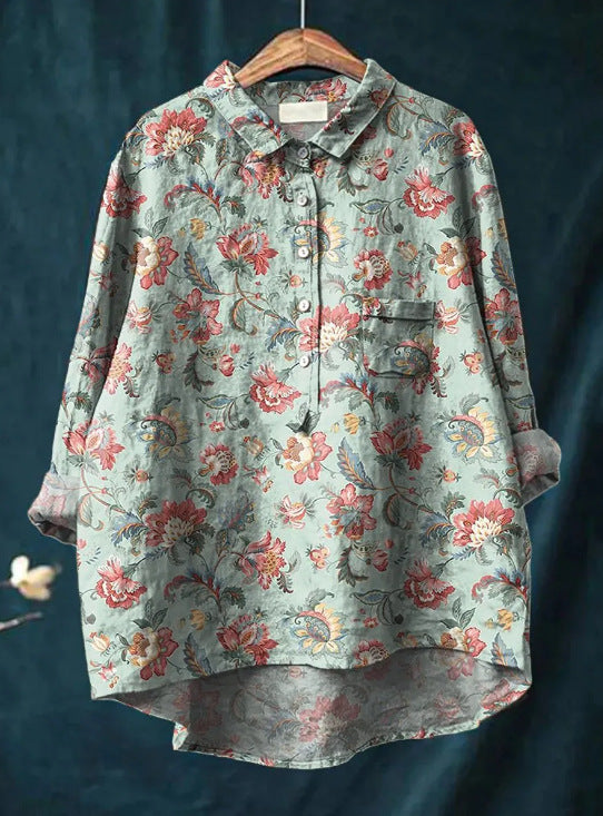 Nicole - Casual Bloemenblouse