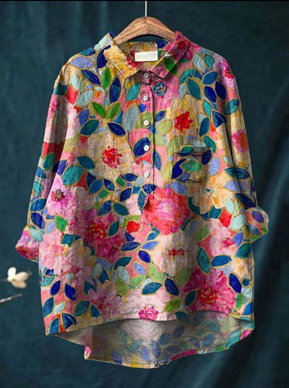 Nicole - Casual Bloemenblouse
