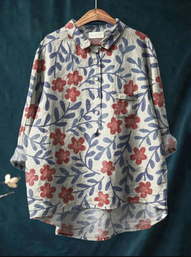 Nicole - Casual Bloemenblouse