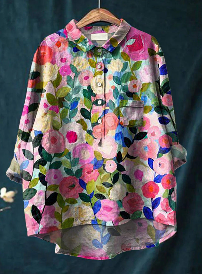 Nicole - Casual Bloemenblouse