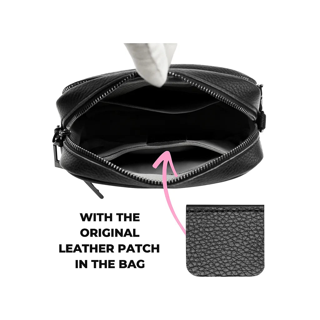Practical Genuine Leather Crossbody Bag – Phone Pocket 3