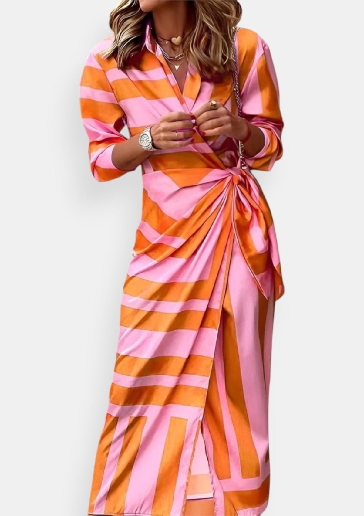 Ruth - Elegante Wikkeljurk