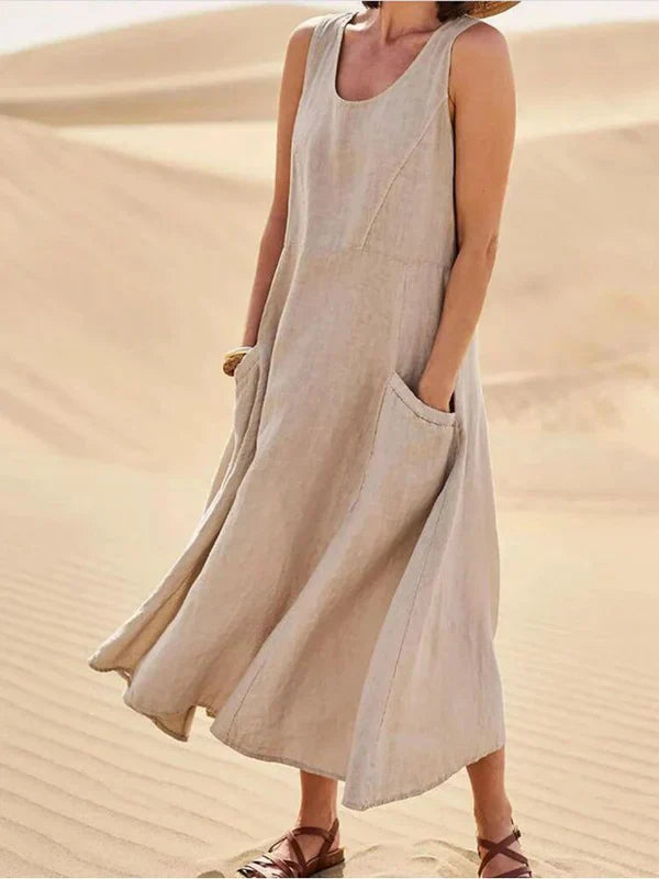 kina - Comfortabelen Lange Jurk