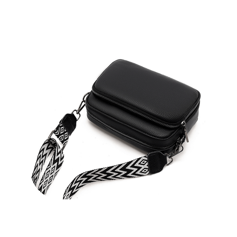 Practical Genuine Leather Crossbody Bag – Phone Pocket 3